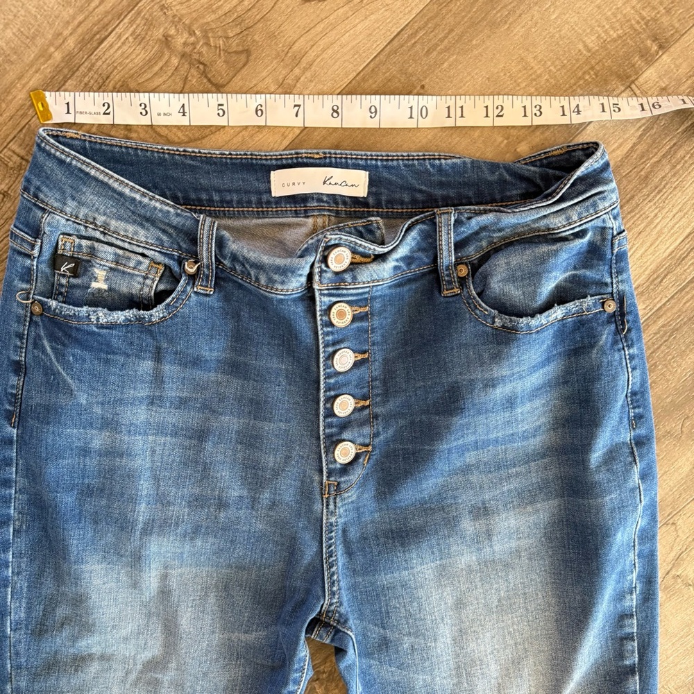 Kancan Curvy skinny denim jeans size 13/30 - Picture 3 of 12